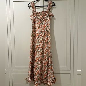 DÔEN Roma dress in Lydden Garden NWT